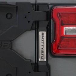 Supporto per pneumatici a perno regolabile per impieghi gravosi Smittybilt JEEP