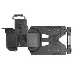 Supporto per pneumatici a perno regolabile per impieghi gravosi Smittybilt JEEP
