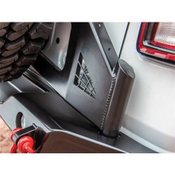 Portagomme montato su telaio Poison Spyder JEEP