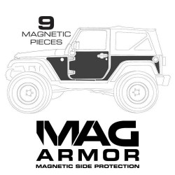 Mag Armour Magnetic Trail Skins Smittybilt JEEP JK