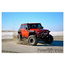 Paraurti anteriore in acciaio Poison Spyder Brawler Lite con Bull Bar JEEP JK