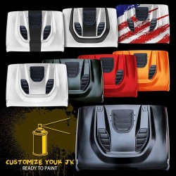 Cofano anteriore in acciaio OFD TrailCat JEEP JK