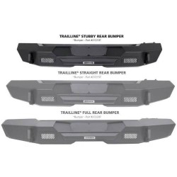 Paraurti posteriore tozzo Trailline Go Rhino JEEP JK