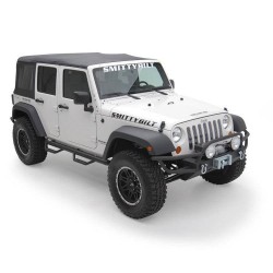 PEDANE Nerf Steps Smittybilt nero 4D JEEP JKU