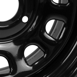 Cerchi in acciaio Sputnik Gloss Black OFD