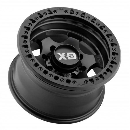 Cerchi Beadlock In Lega Lavorati Integy Nero - Per Element RC 1/10 Enduro Sendero (C29151BLACK)