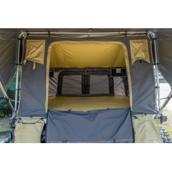 TENDA DA TETTO NORMANDY CON ATTUATORI PNEUMATICI 200X120X70 / 110CM