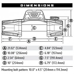 Verricello Warn VR EVO 10 12V