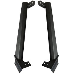Kit montaggio barra led parabrezza 50" Jeep Wrangler jk