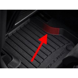 Tappeti a vasca bordi 3D Jeep Wrangler JL