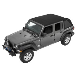 Soft Top Trektop Black Twill Wrangler Jl 4 porte