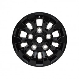 CERCHIO IN LEGA SAWTOOTH NERO LUCIDO 16X7 OFF SET +20MM DEFENDER