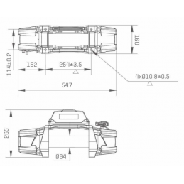 VERRICELLO EPIK XBV 13500LB CAVO TESSILE